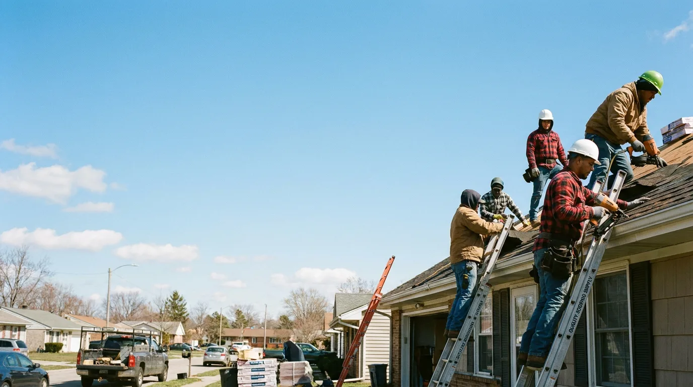 Roofing in Millbrook, IL near me